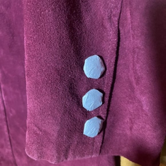 Cranberry leather/suede new jacket - Picture 7 of 14